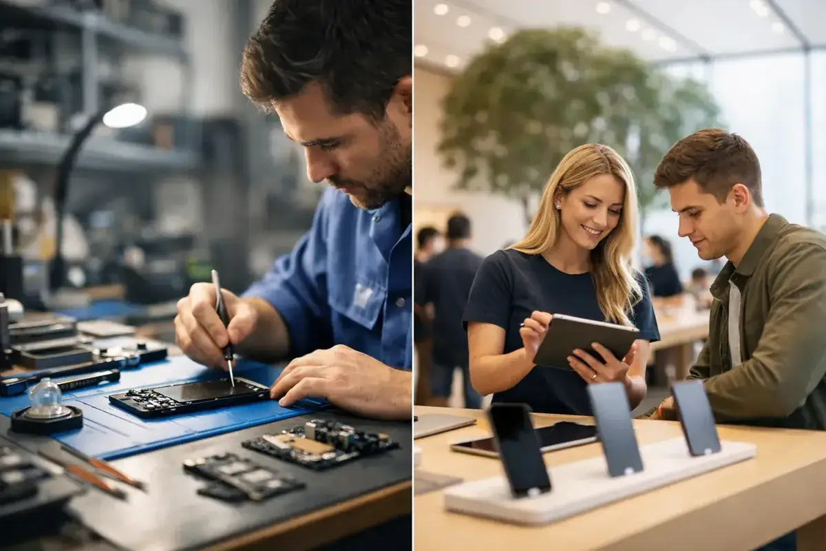 Repair Shop vs Apple Store: Which Wins? — repair article illustration