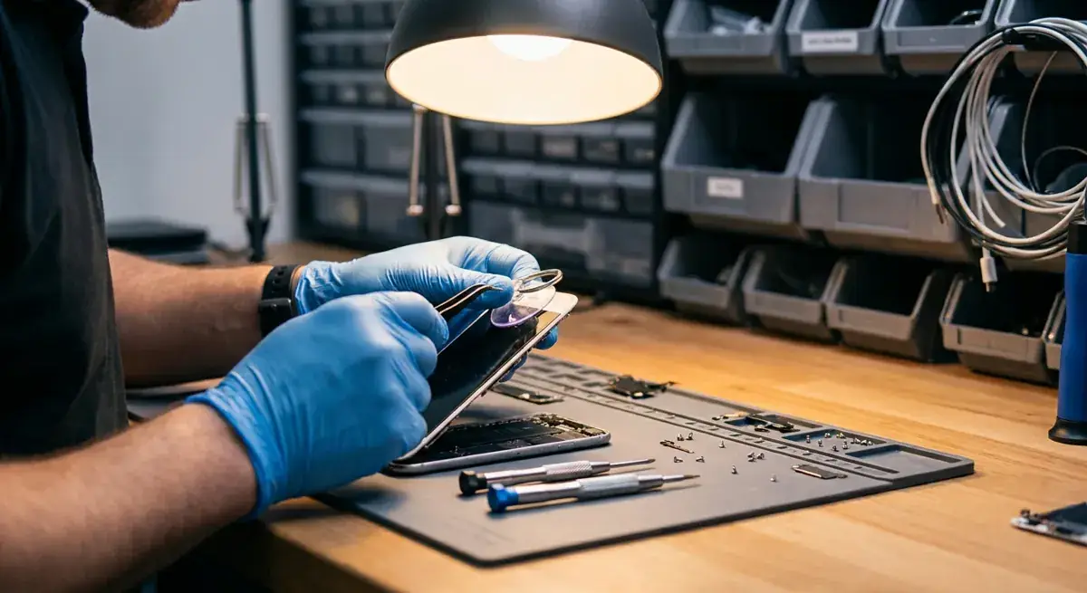 iPhone repair at the iBrokeIt.es workshop in Fuengirola — iPhone 14 Repair Cost: Screens, Batteries and Back Glass
