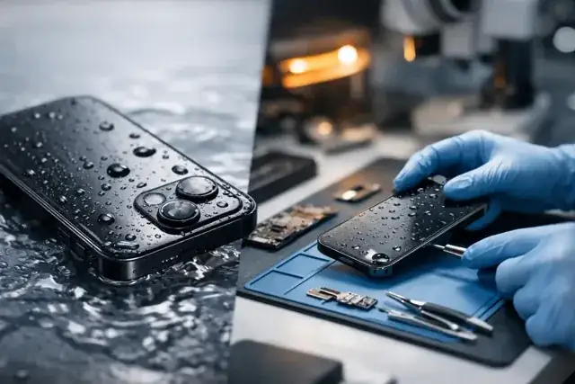 iPhone Water Damage Recovery — repair article illustration