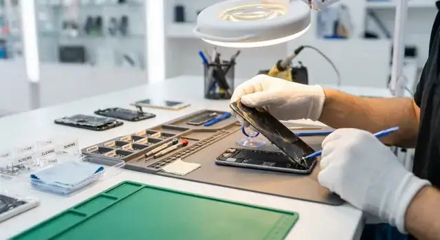iPhone repair at the iBrokeIt.es workshop in Fuengirola — Apple Store vs Independent iPhone Repair in Málaga