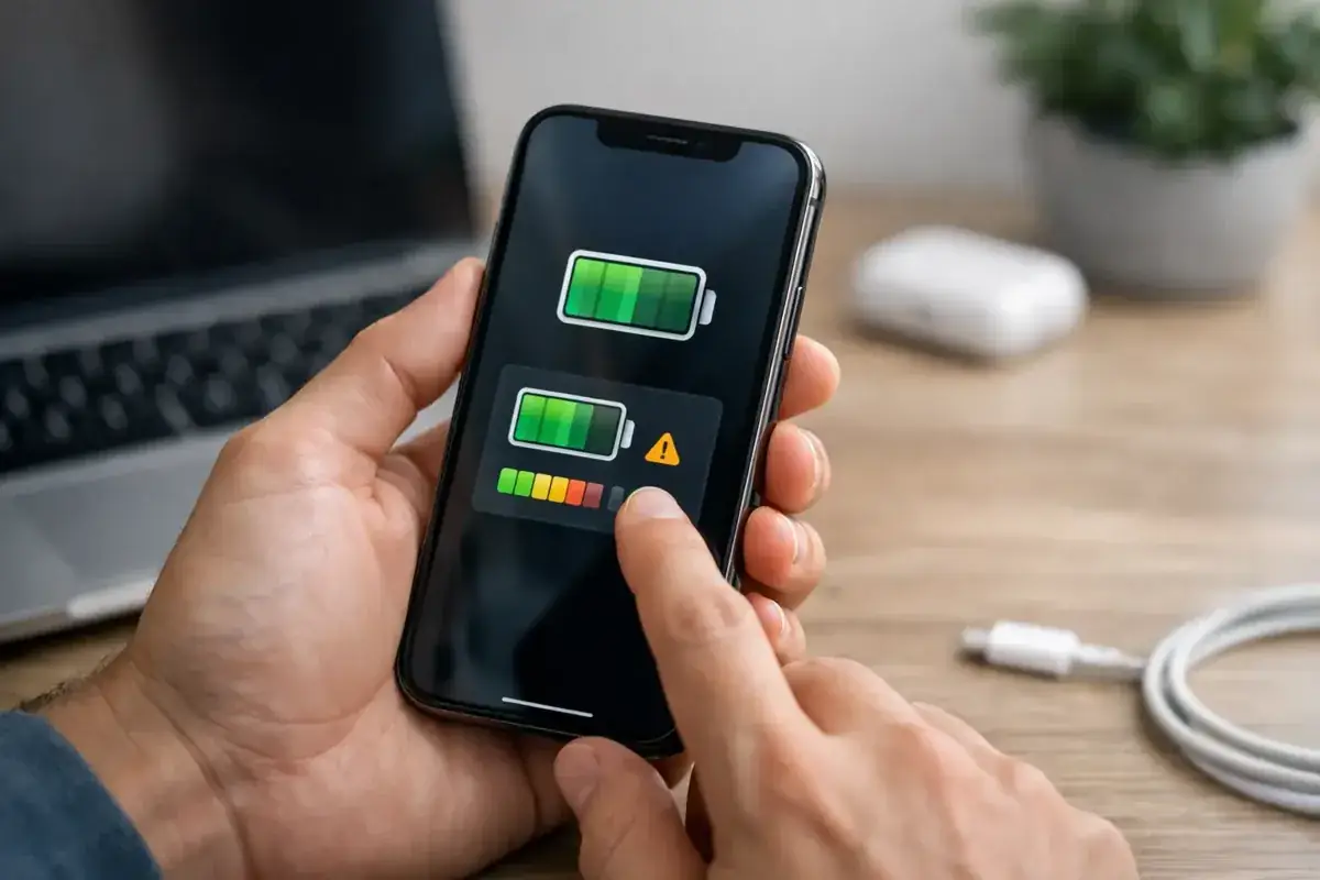 How to Check iPhone Battery Health — repair article illustration