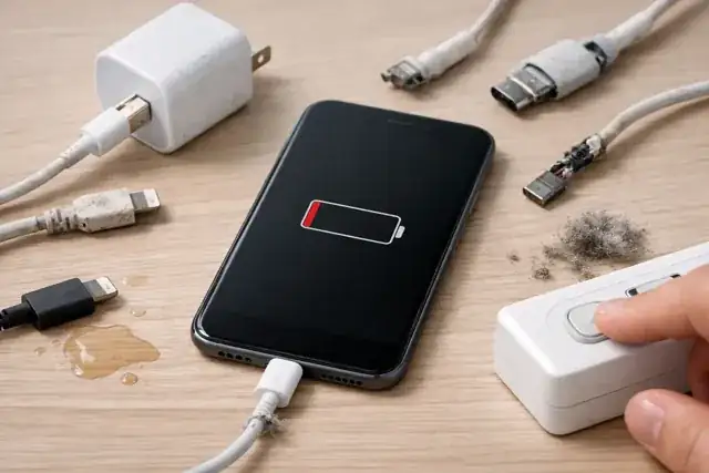 8 Top Causes of iPhone Charging Failure — repair article illustration